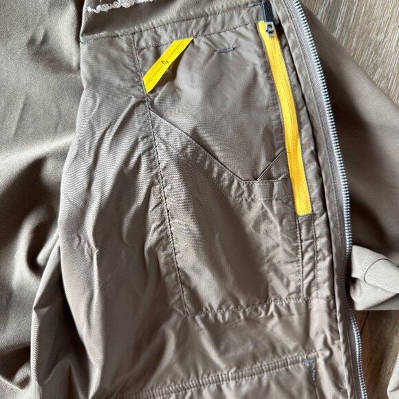 Eddie Bauer men's Travex field Jacket, packable, hooded size medium - Picture 8 of 9